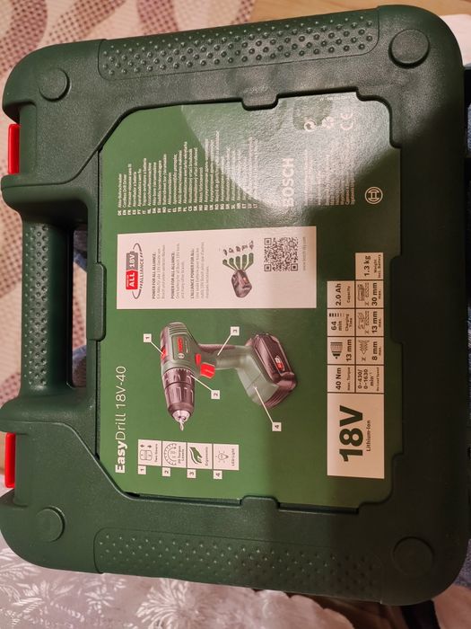Bormasina Bosch EasyDrill 18V 40 - SIGILATA