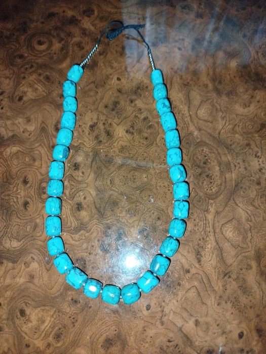 Бусы бирюза натуральный