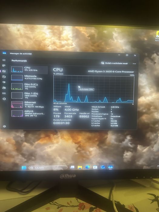 Pc gaming gtx 1060 6gb , ryzen 5 3600 , 32 gb ram