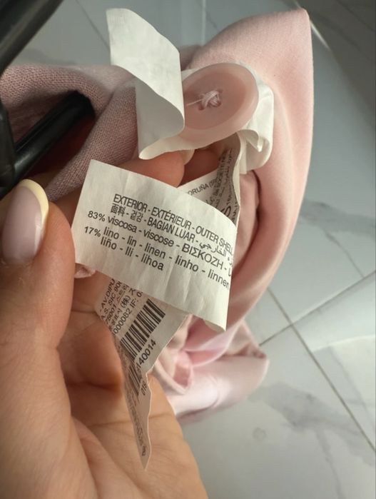 Vesta roz pudrat• Stradivarius • XS