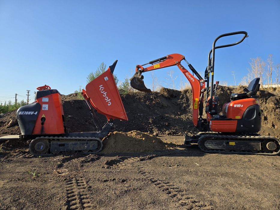 Vând schimb kubota dumper diesel