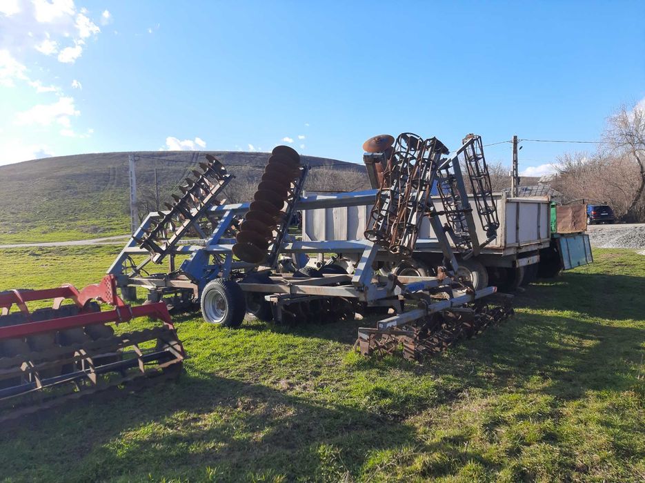 Met/instalatie erbicidat 3000 litri, disc 6 metri