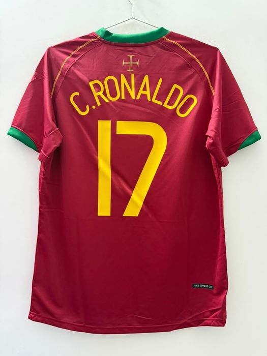 Tricou Fotbal Portugalia Retro 'Ronaldo'
