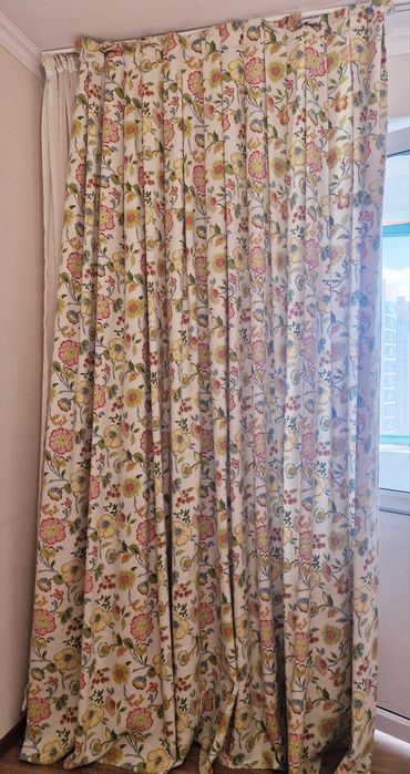 3 пары штор по 15 000тг.