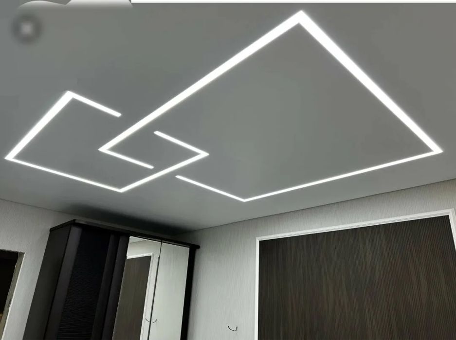 Натяжные потолки от 1500 тг/м²