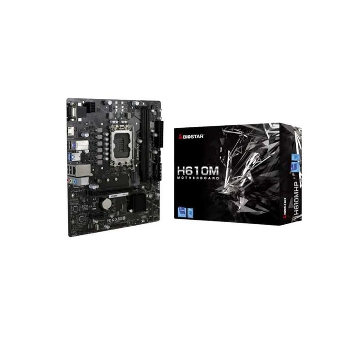 Материнская плата BIOSTAR / H610MHP / H610 / LGA1700 / DDR4