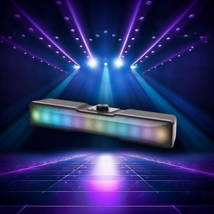 Геймърски Саундбар Колонка c RGB