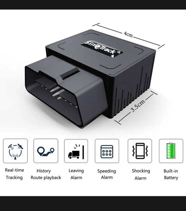 OBD II трекер Gps контроль автомобиля