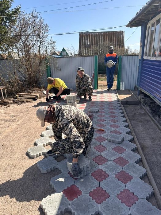 Укладка Брусчатки