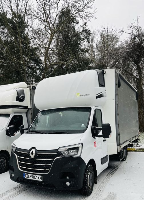 Продавам Renault Master – 2021 г., падащ борд, брезент
