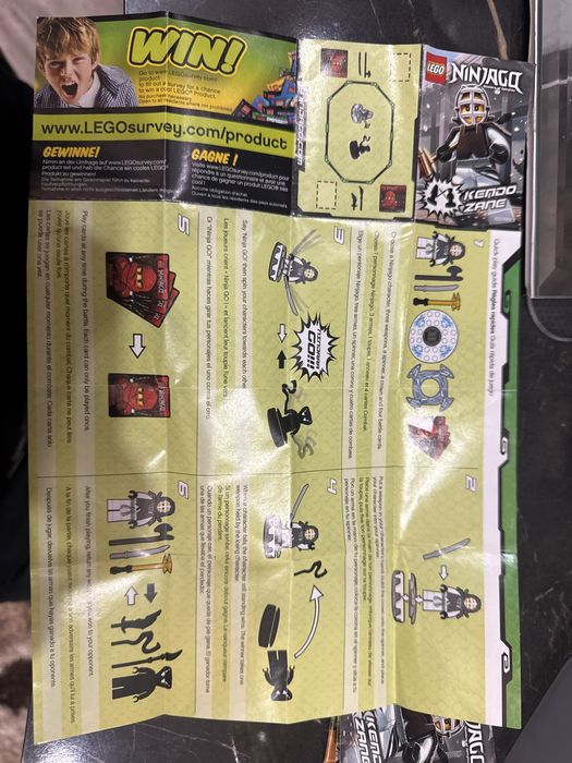 Продам lego ninjago kendo zane в отличном состоянии