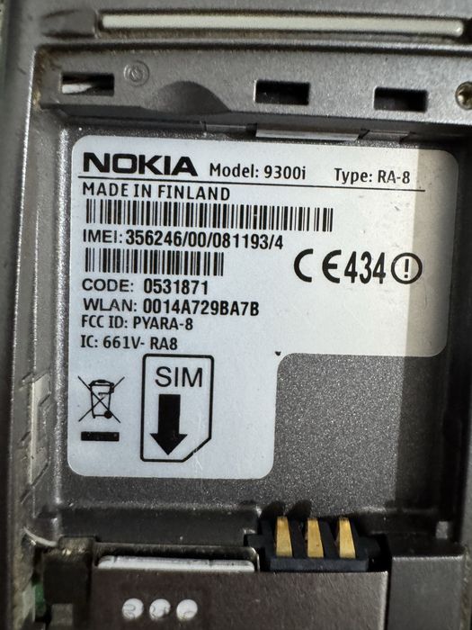 Nokia Model 9300i