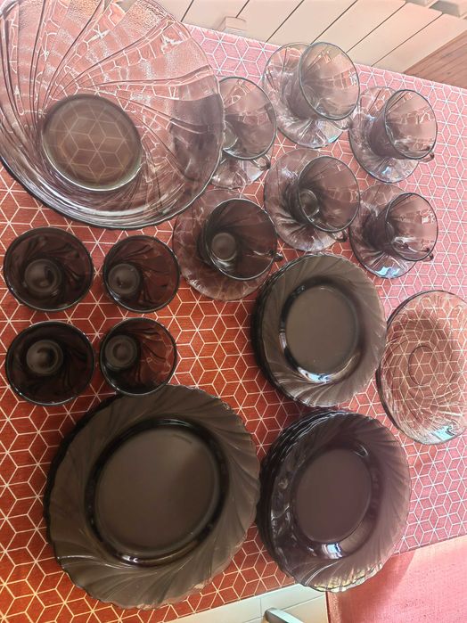 Сервиз от стъкло 30ч