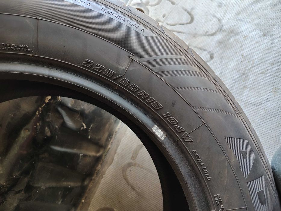 4бр.летни гуми YOKOHAMA 225 60 18 DOT21 цена за брой