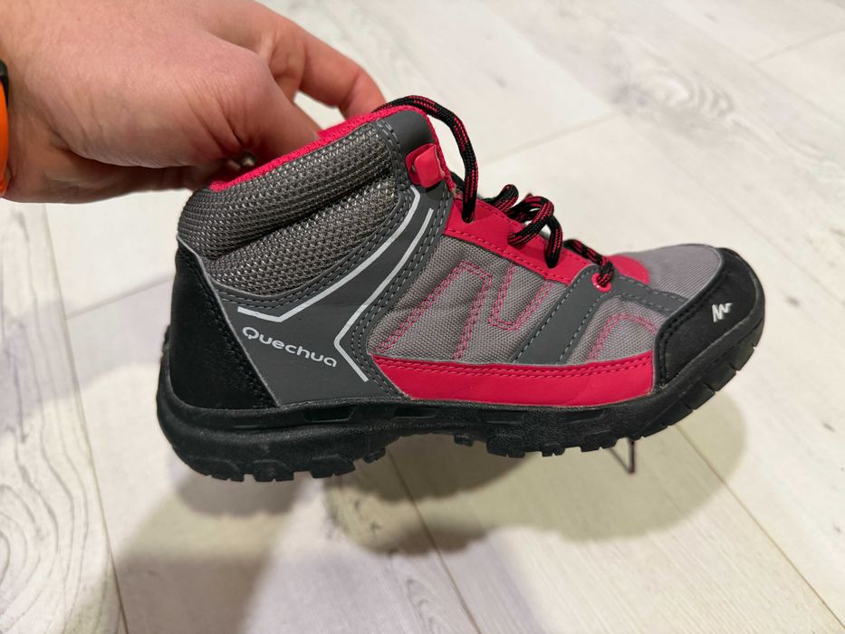 Детски туристически обувки, обувки за преходи Quechua номер 34