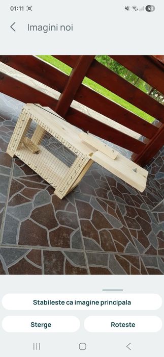 Capcane animale si pasari din lemn