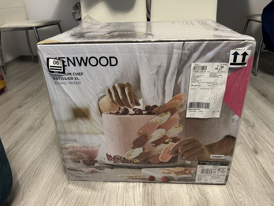 Robot de bucatarie Kenwood Titanium Chef Patissier XL KWL90.594SI