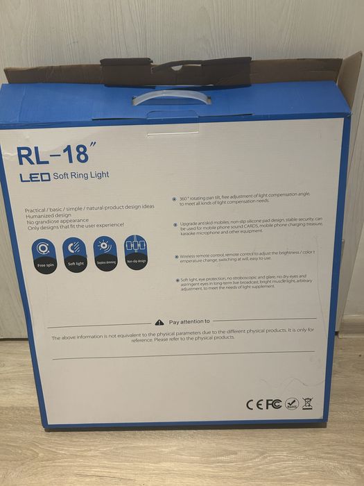 Фото студио комплект – софтбоксове Dynaphos + Ring Light + фон