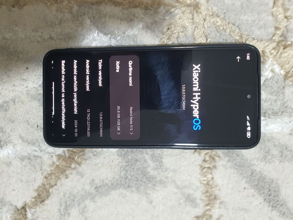 Redmi note 11 holati yaxshi