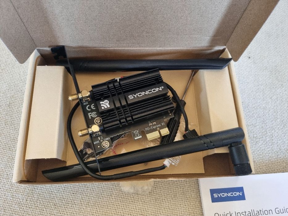 Placa de retea SYONCON. Noua.