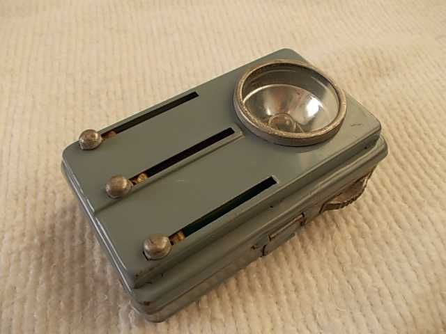 Старинно железничарско фенерче 4 цвята