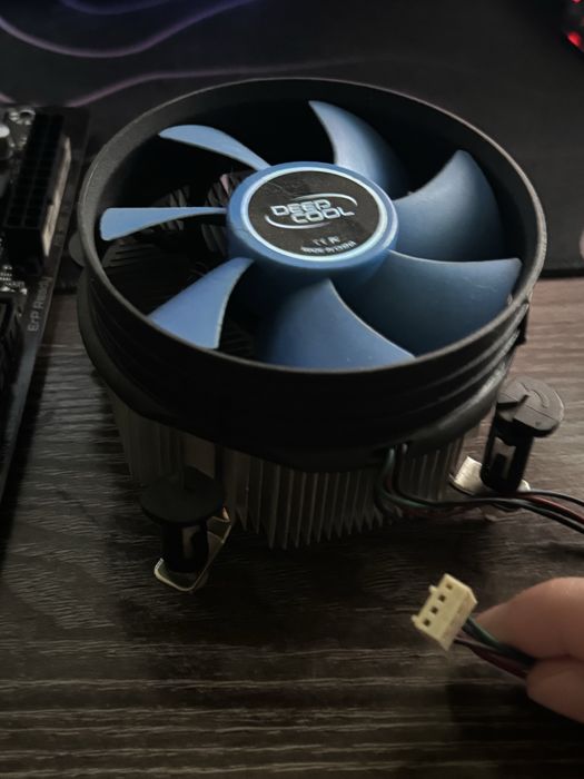 Материнская плата, процессор, кулер