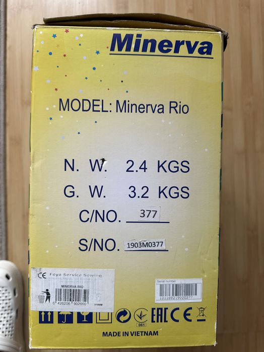 Masina de cusut Minerva Rio