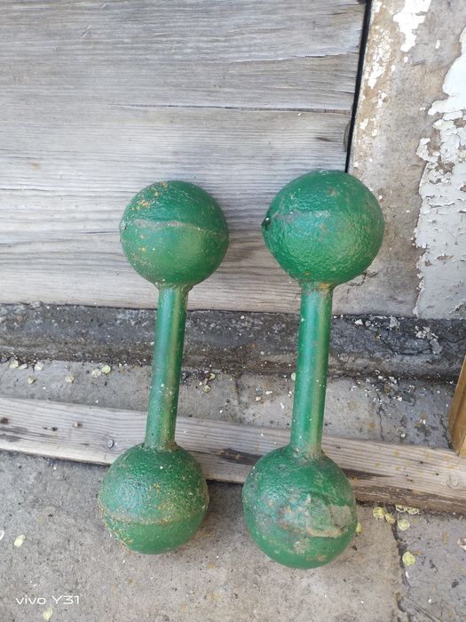 Продам гантели тяжёлые