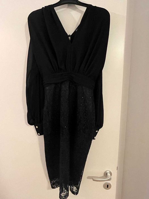Rochie XS neagra de ocazie - 120 Ron