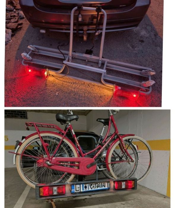 Suport biciclete auto cu prindere pe carlig Thule