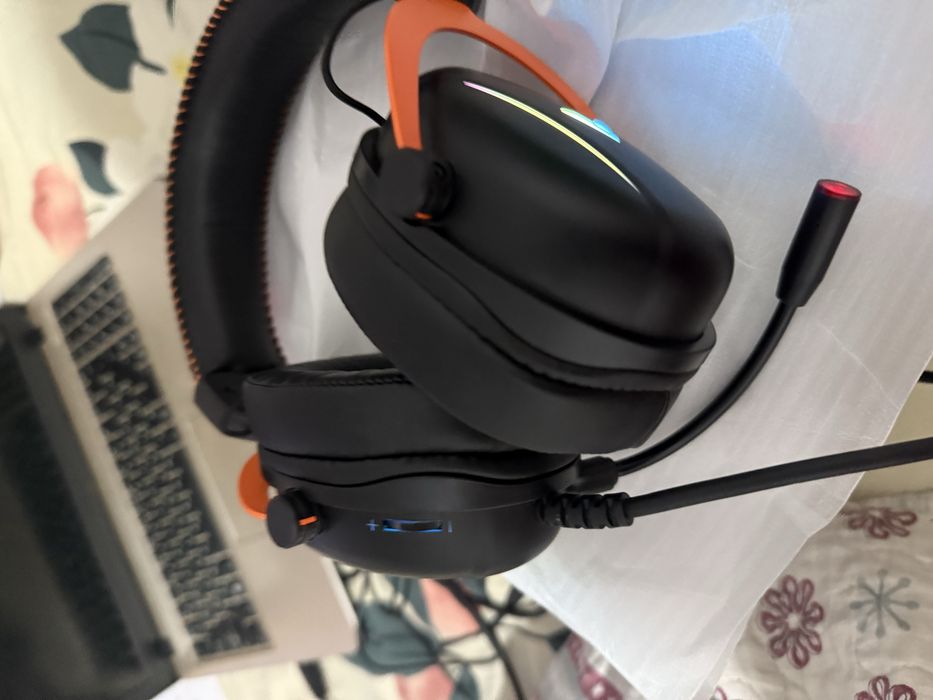 Наушник игровые и мишка