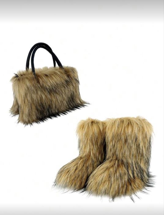 апрески с пух и чанта