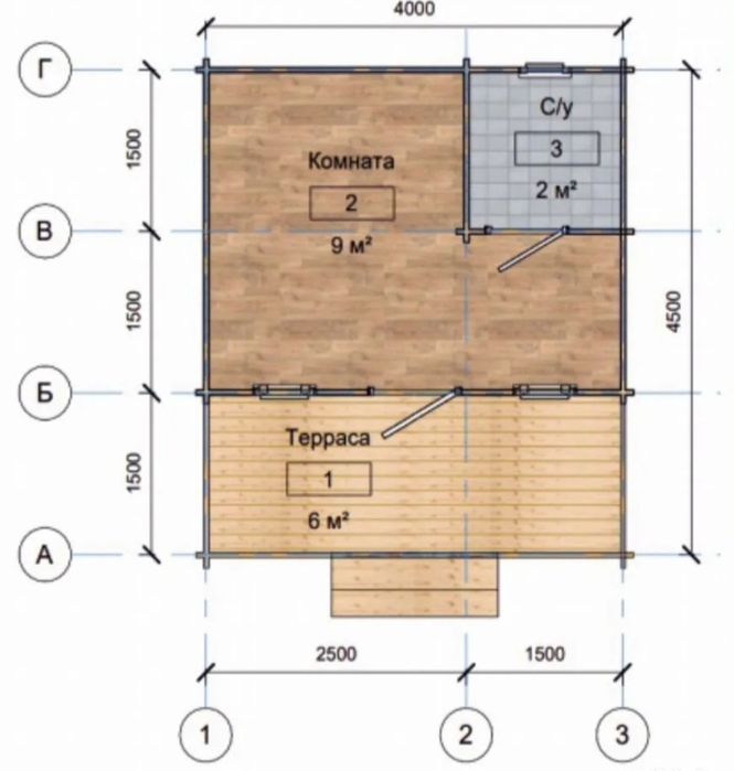 Модульный дом из дерева в наличии
