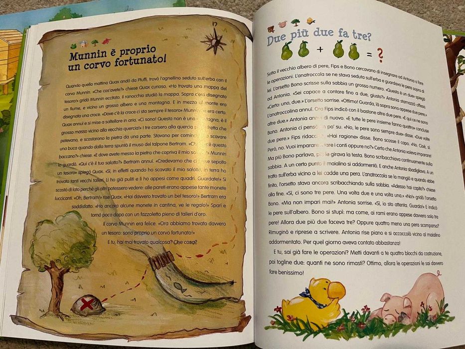 Pachet 3 carti in limba italiana pentru copii mici - 50 lei