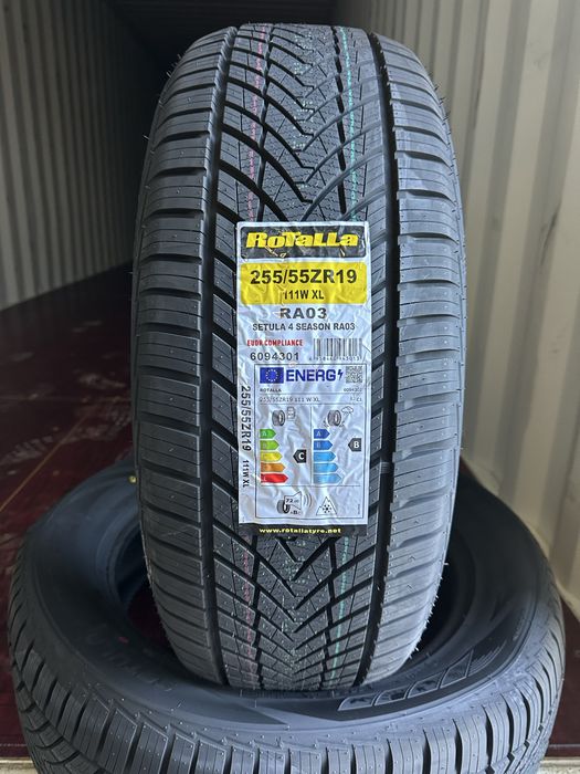 Нови всесезонни гуми ROTALLA SETULA 4 SEASON RA03 255/55R19 111W XL БОРД 2555519