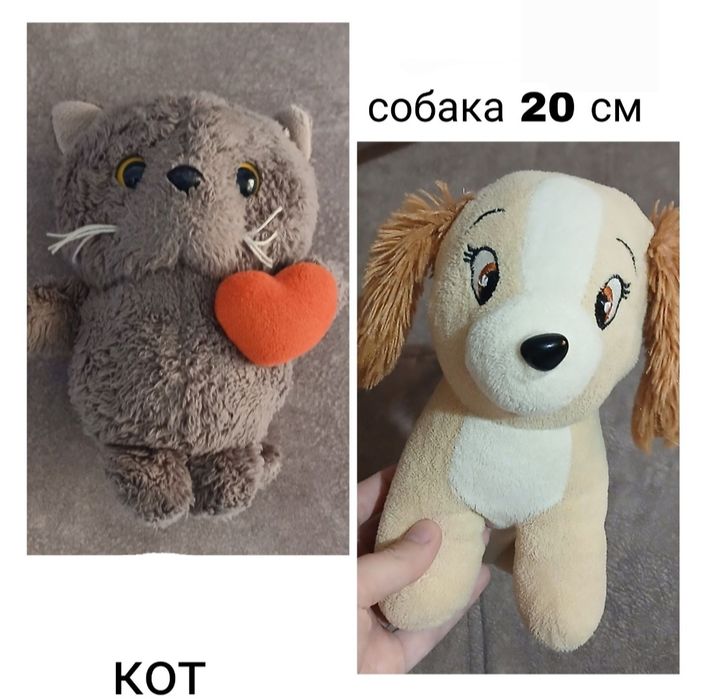 Общая цена 4000. Игрушки мягкие.