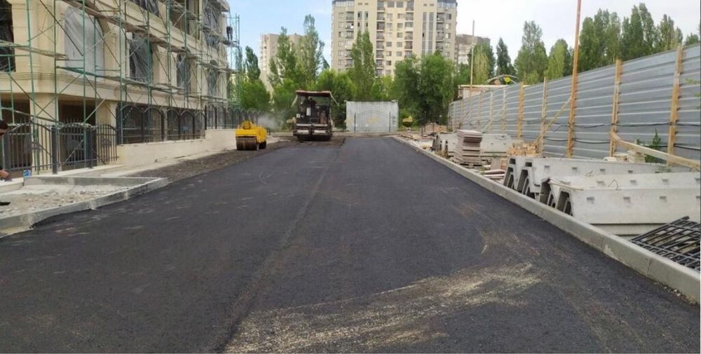 Асфальтирование  благоустройства