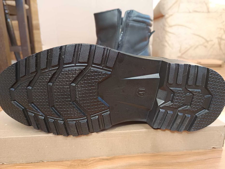 Зимни мъжки боти естествена кожа