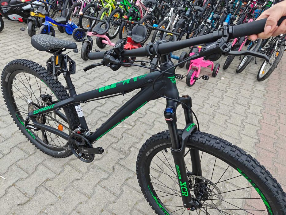 Промо велосипед 26" Sprint PRIMUS черен/зелен
