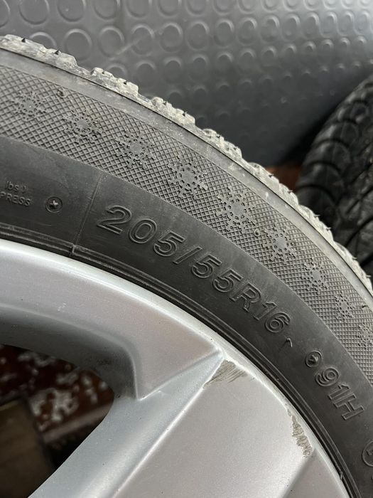 Алуминиеви джанти 5х112 16 с гуми