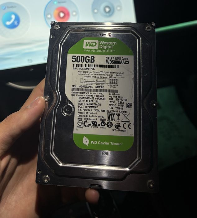 HDD 320GB (health:100%)