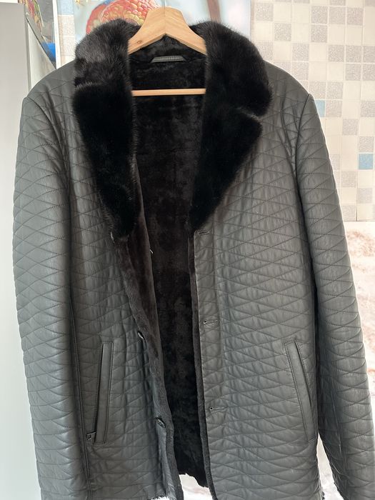 Мужская дубленка