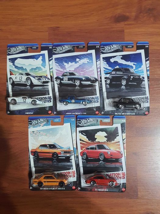 Hot Wheels set National icons + Chase, F&F