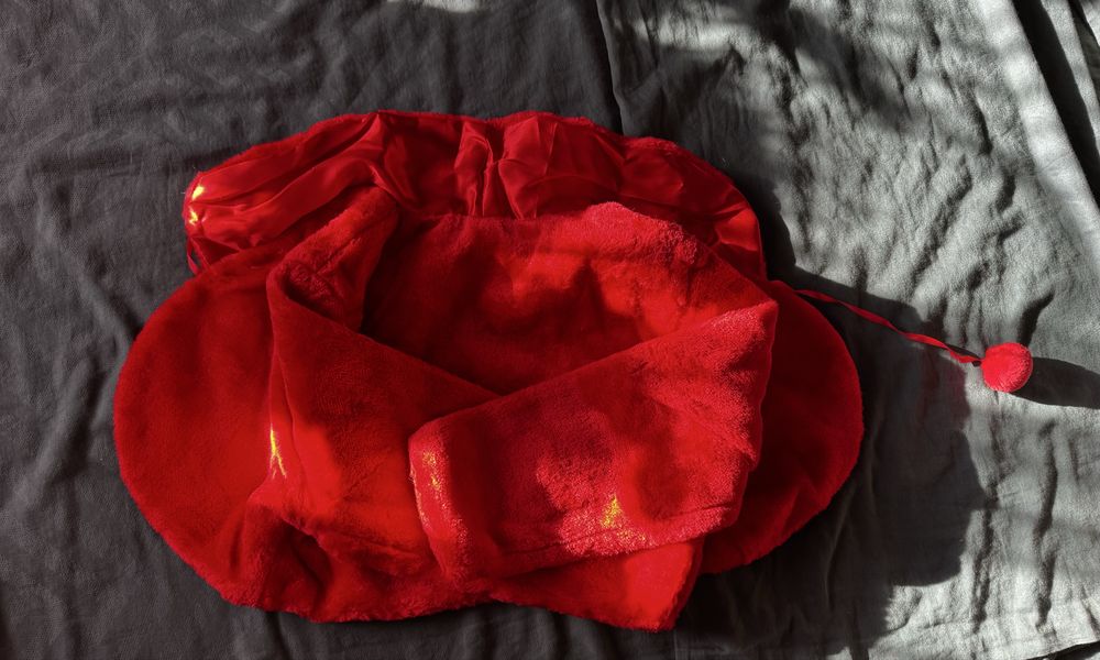 Детско червено палто