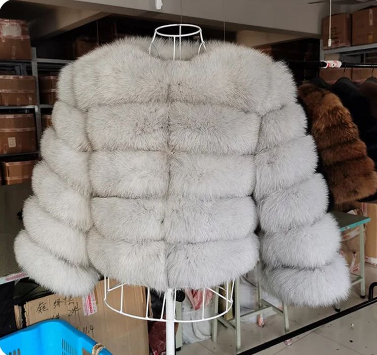 Blană naturală de vulpe