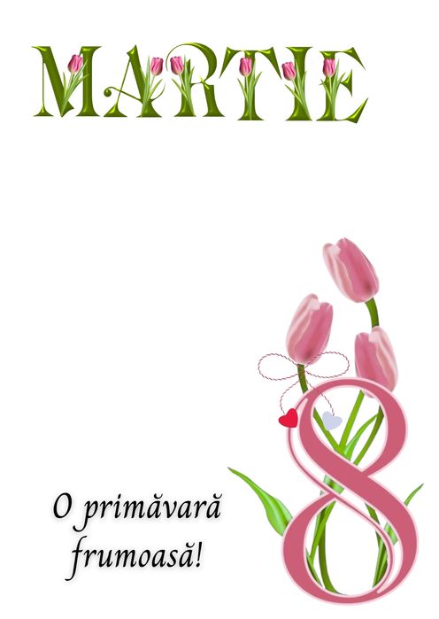 Cartonașe mărțișoare