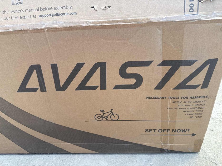 Bicicleta AVASTA copii 8+ ani