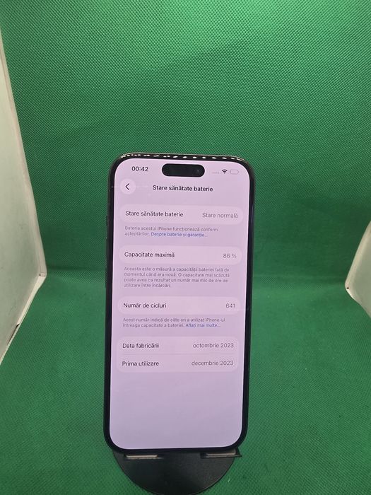 Iphone 15 128GB•Bateria 86%•Amanet Lazar Crangasi •57185