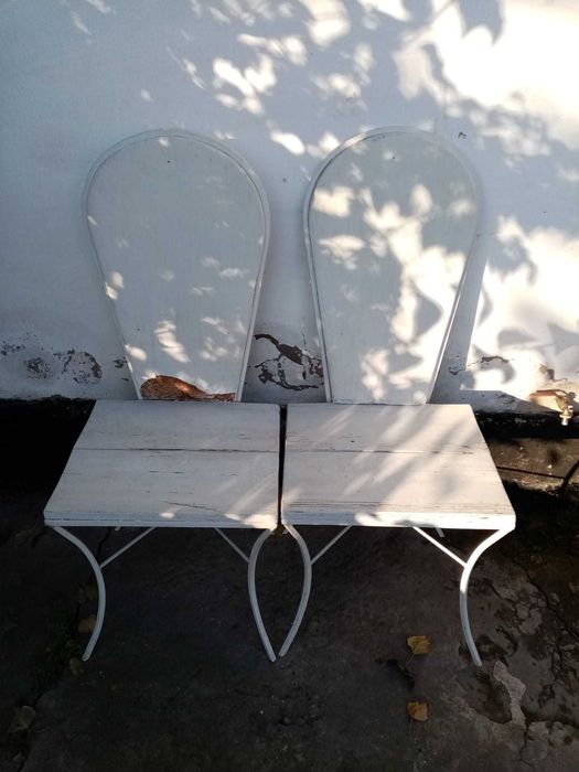 Стулья кованные 2шт