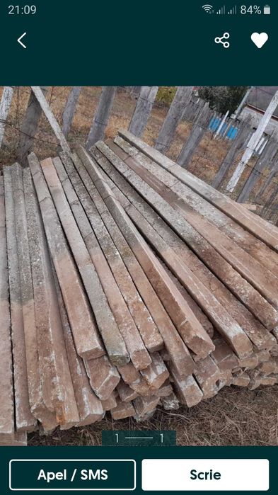 Șpalieri Șpalieri de beton de vînzare